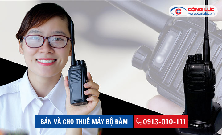 bán bộ đàm cầm tay chính hãng tại hải phòng