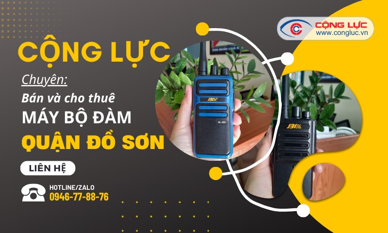 địa chỉ bán và cho thuê bộ đàm tại quận đồ sơn hải phòng