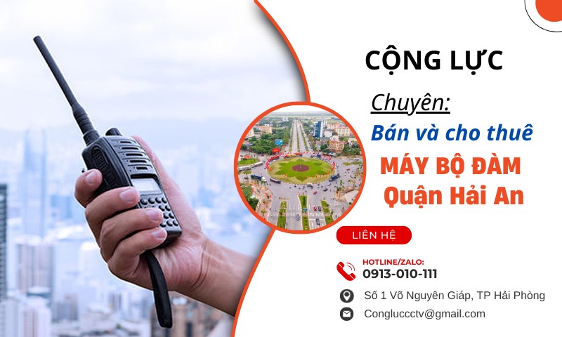 địa chỉ bán cho thuê bộ đàm tại quận hải an hải phòng