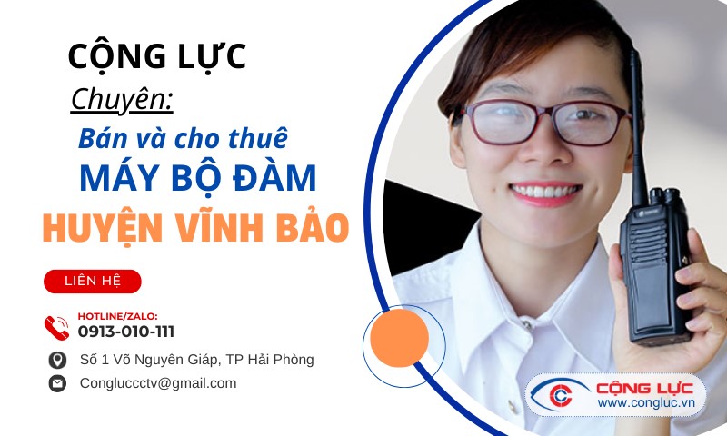 địa chỉ bán và cho thuê bộ đàm tại huyện vĩnh bảo hải phòng