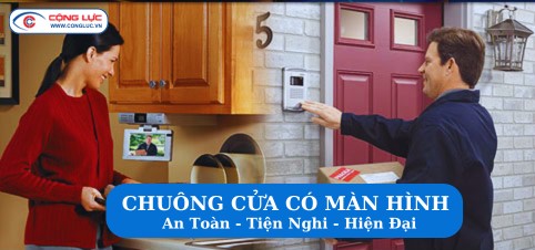 Lắp chuông cửa có màn hình chính hãng tại Hải Phòng