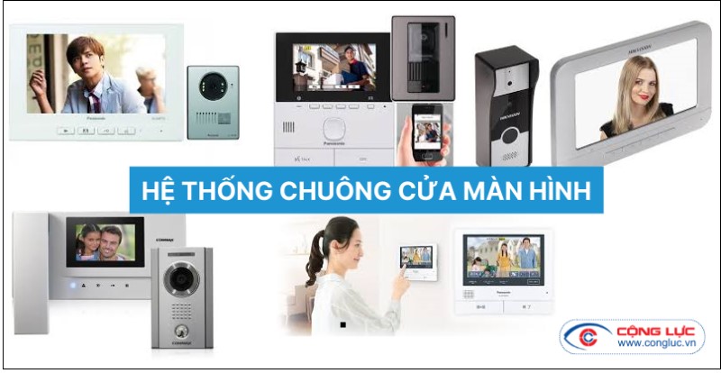 lắp đặt hệ thống chuông cửa màn hình chính hãng, giá tốt nhất hải phòng