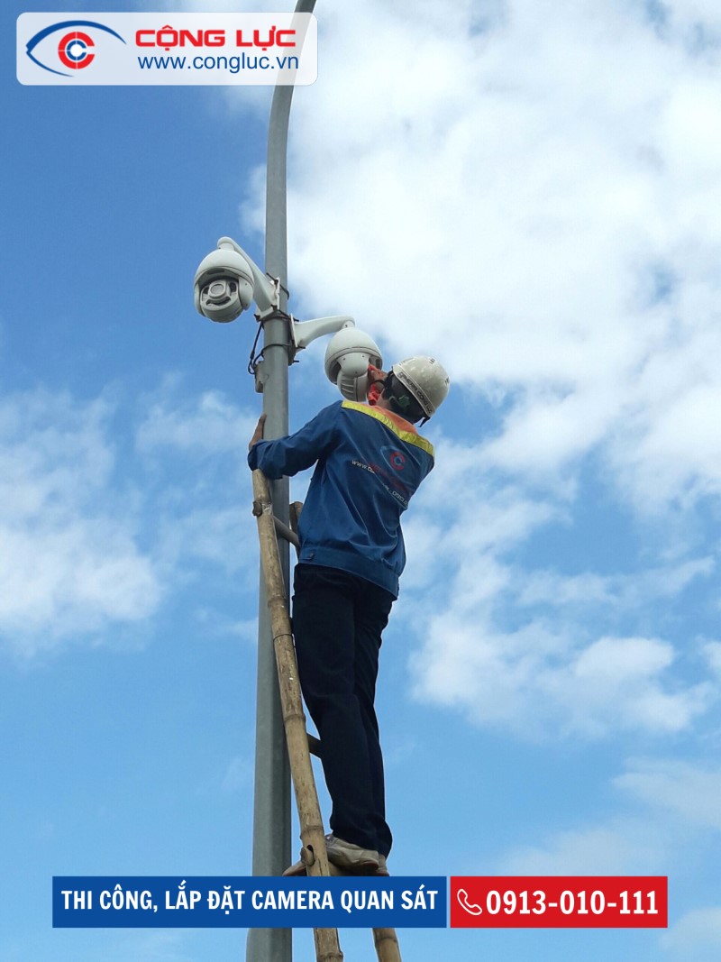 lắp đặt camera quan sát cho khu công nghiệp Đình Vũ Hải Phòng
