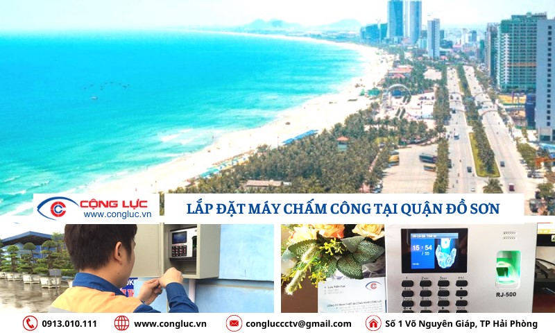 cung cấp lắp máy chấm công giá tốt nhất tại quận đồ sơn hải phòng