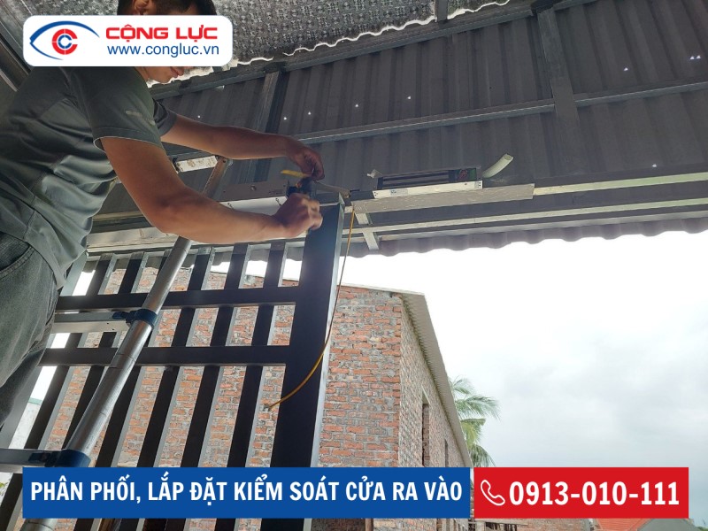 lắp đặt khoá cửa vân tay nhà trọ uy tín nhất hải phòng