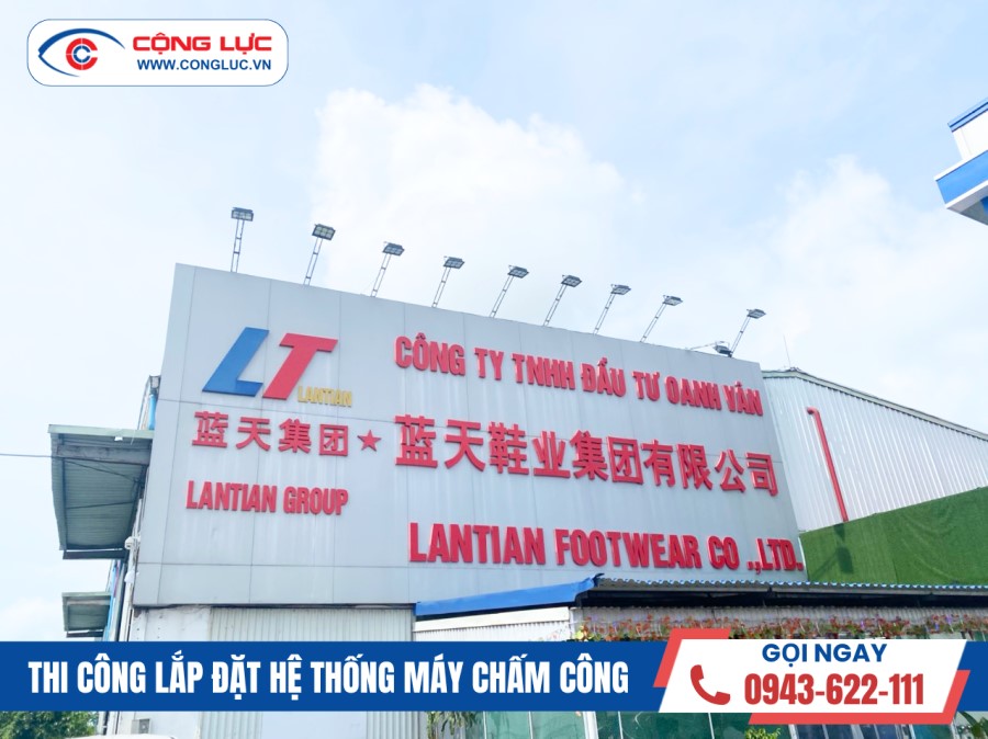 lắp đặt máy chấm công tại công ty oanh vân, huyện tiên lãng hải phòng