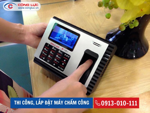 bán máy chấm công vân tay giá rẻ nhất tại Hải Phòng