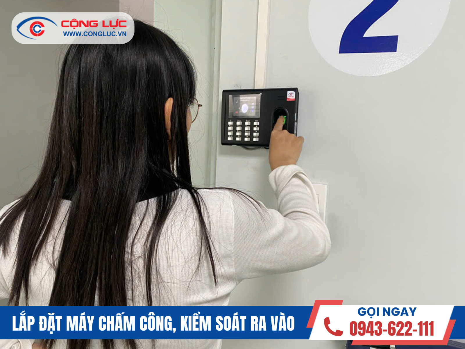lắp máy chấm công vân tay có bị giả mạo không
