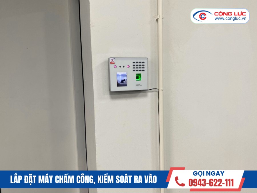Quản lý nhân viên hiệu quả với máy chấm công khuôn mặt