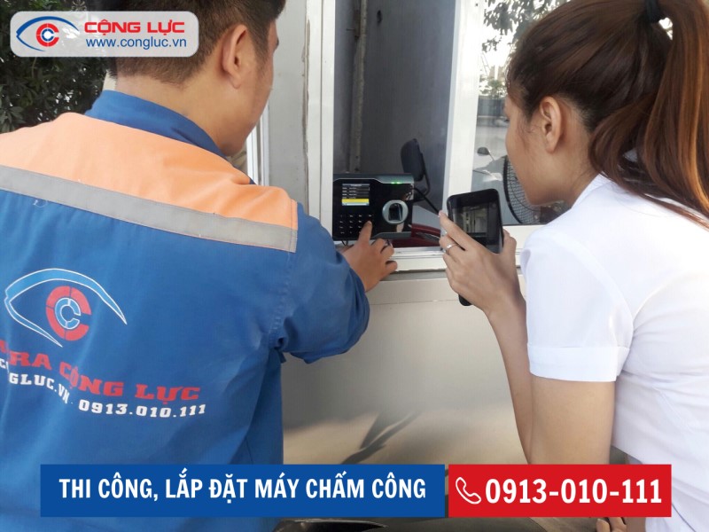 công ty lắp máy chấm công uy tín nhất quận lê chân HẢi Phòng