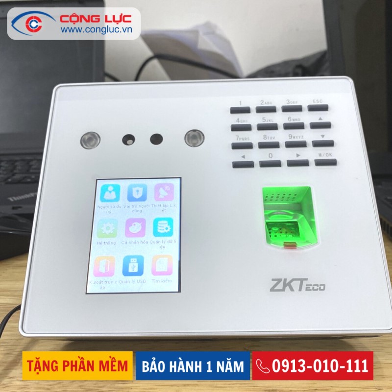 bán máy chấm công khuôn mặt zkteco mb-40vl giá rẻ tại Hải Phòng