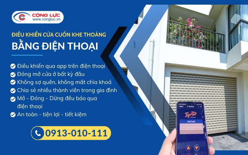 địa chỉ bán bộ điều khiển cửa cuốn bằng điện thoại uy tín tại hải phòng