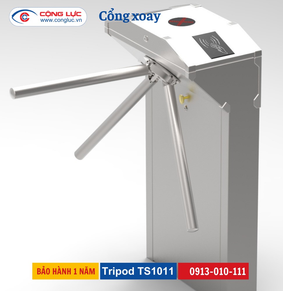 phân phối CỔNG XOAY TRIPOD TURNSTILE ZKSOFTWARE TS1011 chính hãng giá tốt nhất