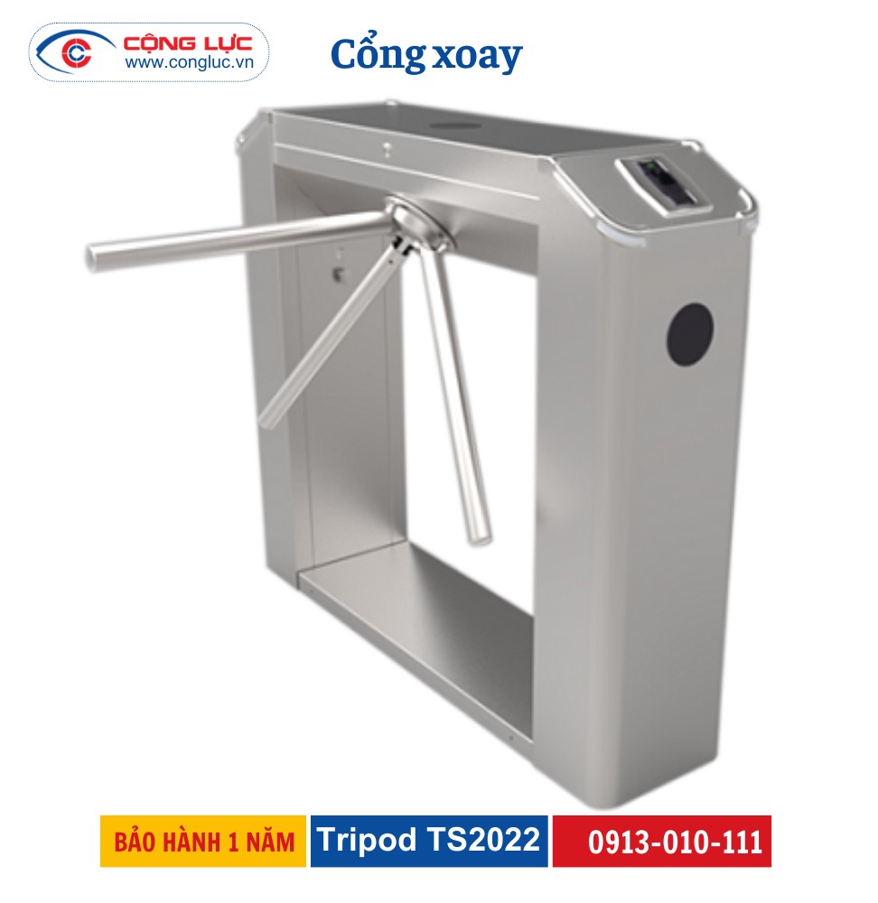 phân phối CỔNG XOAY TRIPOD TURNSTILE ZKSOFTWARE TS2022 chính hãng giá tốt nhất