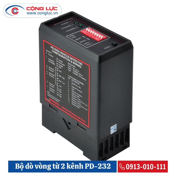 bộ dò vòng từ loại 2 kênh PD232 giá tốt nhất