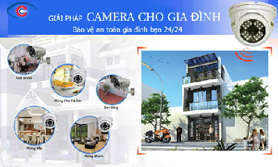 Giải pháp lắp đặt camera quan sát chống trộm cho hộ gia đình, nhà ở
