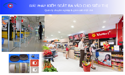 Giải pháp lắp đặt kiểm soát cửa ra vào trong siêu thị