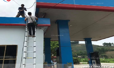 Lắp trọn bộ hệ thống camera Hikvision 2.0 tại cửa hàng xăng dầu Phường Bắc Sơn