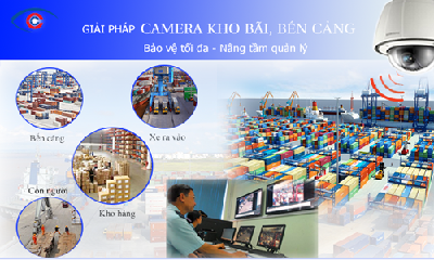 Giải pháp lắp đặt camera quan sát kho bãi, bến cảng