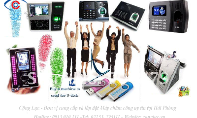 Đặt mua máy chấm công vân tay giá rẻ nhất tại công ty Cộng Lực