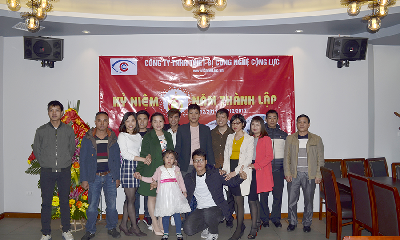 Kỷ niệm 6 năm thành lập Công Ty TNHH Thiết Bị Công Nghệ Cộng Lực
