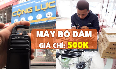 Có 500K Mua Được Máy Bộ Đàm Nào Tại Cộng Lực?