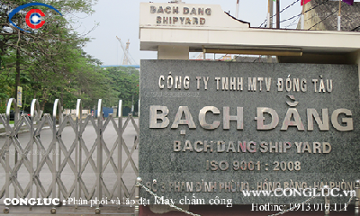 Cung cấp, lắp đặt máy chấm công tại Hải Phòng – Công ty Đóng tàu Bạch Đằng