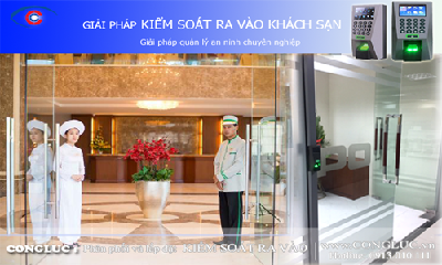 Giải pháp lắp đặt kiểm soát ra vào cửa cho khách sạn