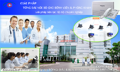 Giải pháp lắp đặt tổng đài điện thoại cho bệnh viện, phòng khám