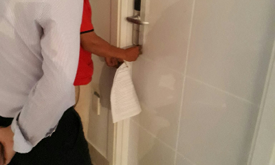 Lắp khóa cửa vân tay gia đình giá rẻ tại huyện Thủy Nguyên Hải Phòng