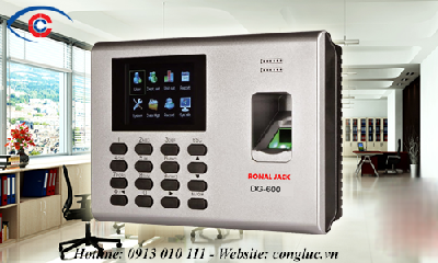 Bán máy chấm công Ronald Jack DG600 giá rẻ tại Hải Phòng