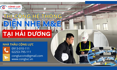 Nhà Thầu Thi Công Hệ Thống Điện Nhẹ M&E Chuyên Nghiệp Tại Hải Dương