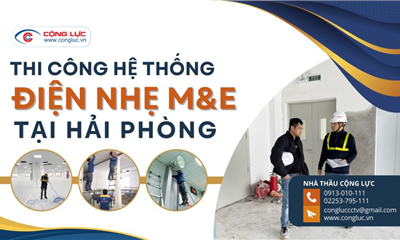 Nhà thầu thi công hệ thống điện nhẹ chuyên nghiệp tại Hải Phòng