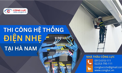 Nhà Thầu Thi Công Hệ Thống Điện Nhẹ M&E Chuyên Nghiệp Tại Hà Nam