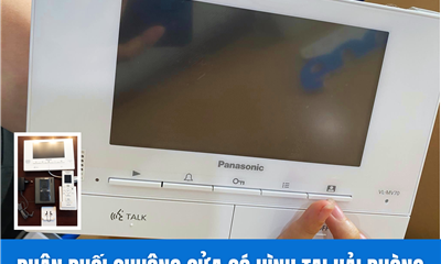 Bán chuông cửa màn hình chính hãng tại Hải Phòng