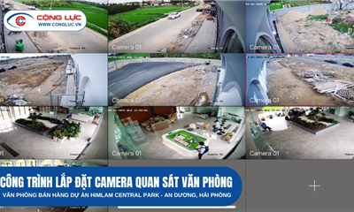 Hoàn Thiện Hệ Thống Camera & Loa Văn Phòng Dự Án Himlam Tại Huyện An Dương, Hải Phòng