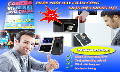 Nhà phân phối máy chấm công nhận diện khuôn mặt chính hãng tại Hải Phòng