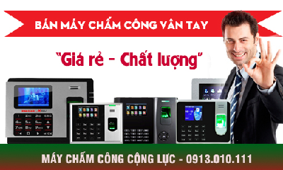Bán Máy Chấm Công Vân Tay Giá Rẻ Nhất Hải Phòng