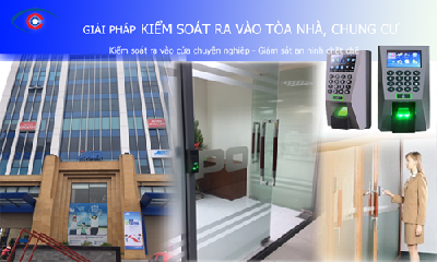 Giải pháp lắp đặt kiểm soát cửa ra vào cho tòa nhà chung cư