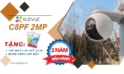 Bán Camera IP Wifi C8PF 1080P Ống Kính Kép Giá rẻ Nhất Tại Hải Phòng