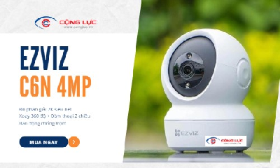 Bán Camera IP Wifi Ezviz C6N 4MP Giá Rẻ Nhất Hải Phòng