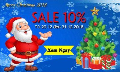 [KHUYẾN MÃI] VUI ĐÓN GIÁNG SINH 2018 - NHẬN NHIỀU ƯU ĐÃI TẠI CỘNG LỰC