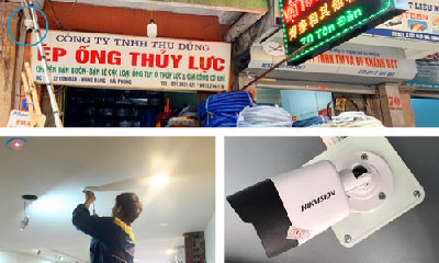 Lắp Camera Cho Cửa Hàng Thu Dũng Ở 72 Tôn Đản, Hồng Bàng, Hải Phòng