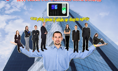 Máy chấm công vân tay Ronald Jack DG989IB sự lựa chọn hoàn hảo của các doanh nghiệp