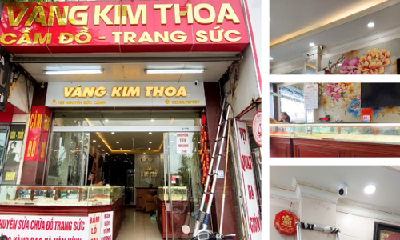 Thi Công Hệ Thống Camera Giám Sát Tại Tiệm Vàng Kim Thoa Số 185 Nguyễn Đức Cảnh
