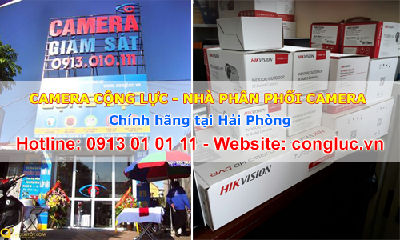 Đơn vị phân phối camera quan sát chính hãng tại Hải Phòng