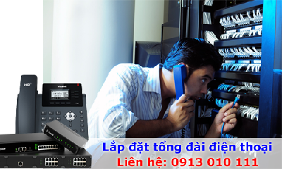 Thi công hệ thống tổng đài điện thoại tại CCN Vĩnh Niệm Hải Phòng