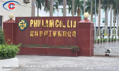 Lắp đặt thiết bị giám sát tuần tra bảo vệ tại Hải Phòng-Nhà máy nhựa Phú Lâm