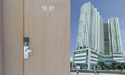 Khóa Thẻ Từ Mật Mã Adel 1006 Lắp Đặt Cho Căn Hộ 1807 Tòa Nhà SHP Hải Phòng