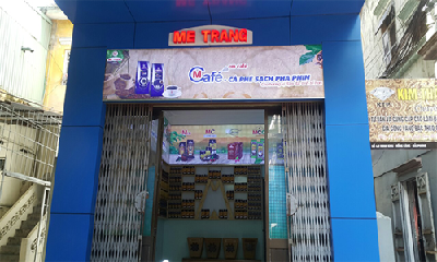 Lắp máy chấm công tại đường Nguyễn Thị Minh Khai - Cà phê Mê Trang Hải Phòng